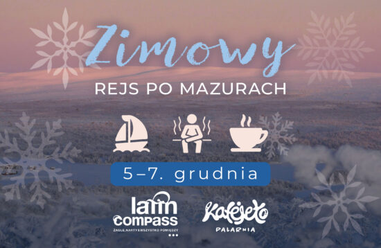 Zimowy rejs po Mazurach